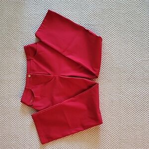 St John Sport 5 Pocket Jeans - Red - Size 8